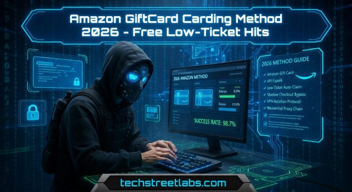 Amazon GiftCard Carding Method 2026