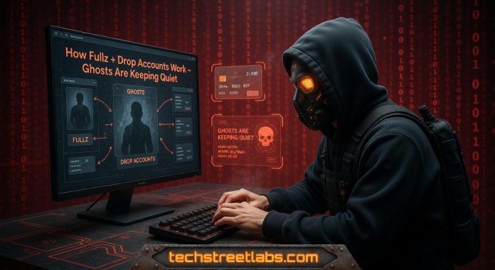 How Fullz + Drop Accounts Work – Ghosts Are Keeping Quiet