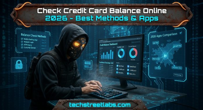 check credit card balance online