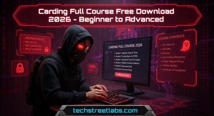 what is carding full course free download